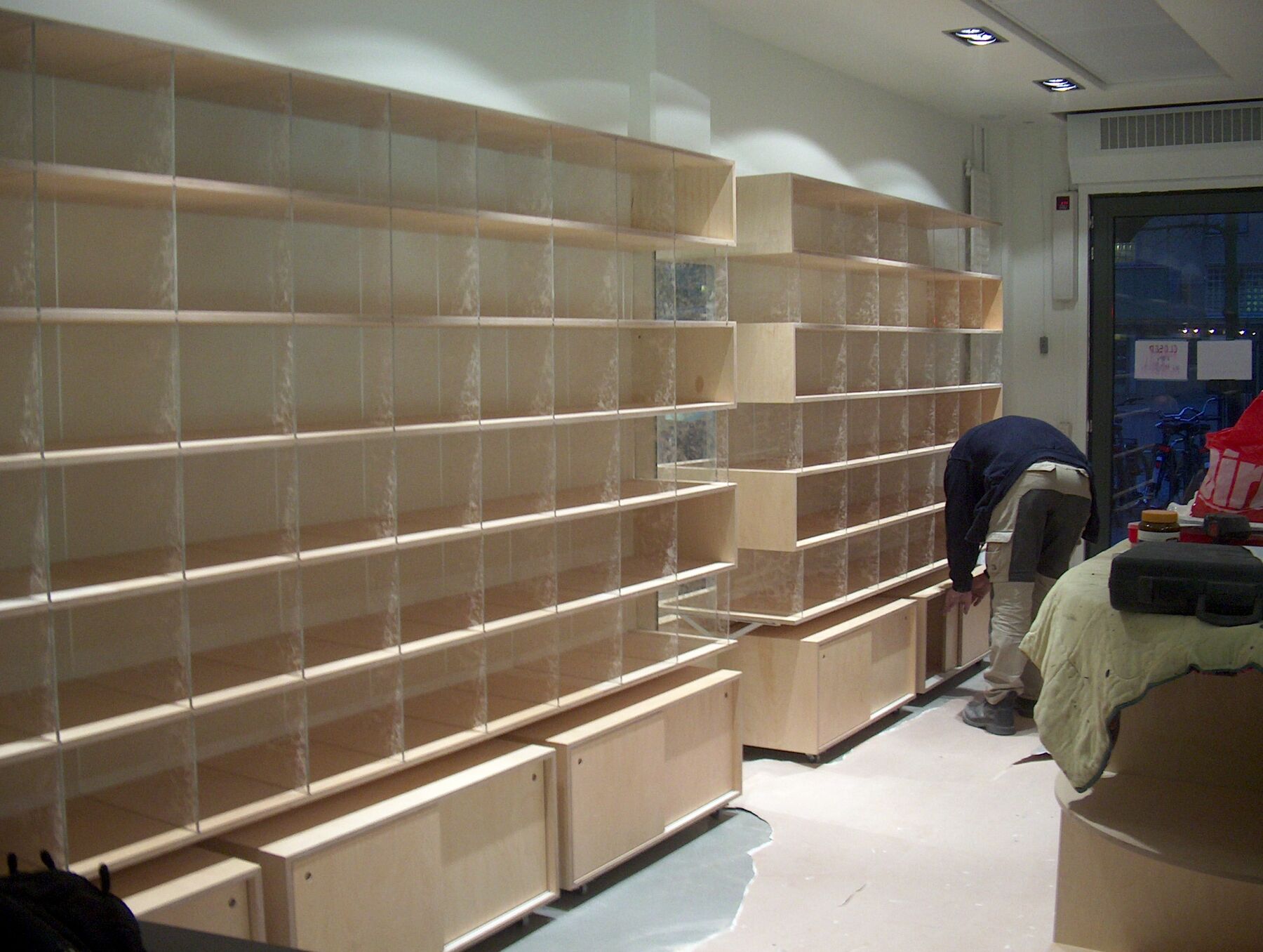 Opbouw van het winkelinterieur